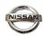 Σήμα αυτοκόλλητο πλαστικό χρωμίου 10x8,5cm  - Nissan 